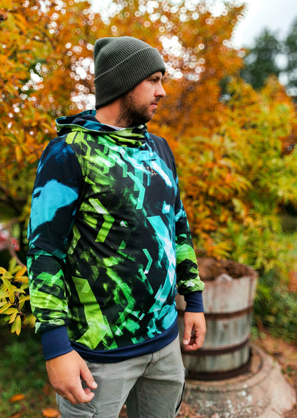 Herren Hoodie abstract gr. XXL